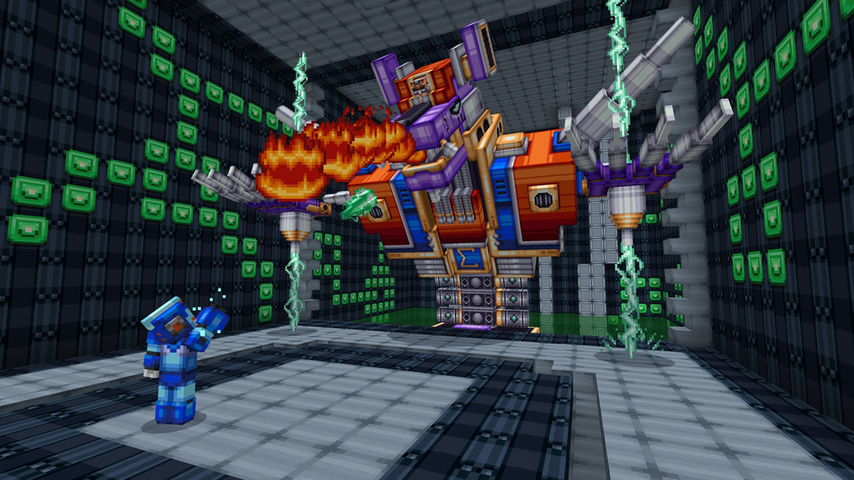 tag et billede spand Selskab Minecraft x Mega Man Crossover DLC All Bosses List – GameSkinny