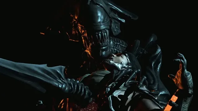 มนุษย์ต่างดาวแสดงความตายใน Mortal Kombat X/XL