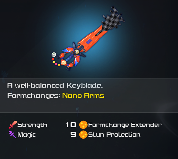 kh3 nano gear keyblade