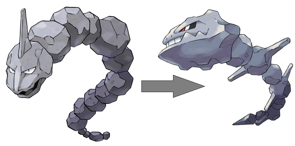 Evolving Onix into Steelix requires a special item : r/pokemongo