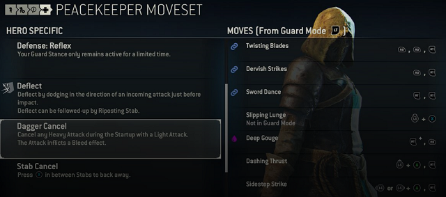 for honor peacekeeper moves