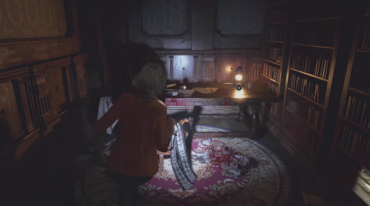 Resident Evil 4 clock puzzle solution, Grandfather Clock correct time