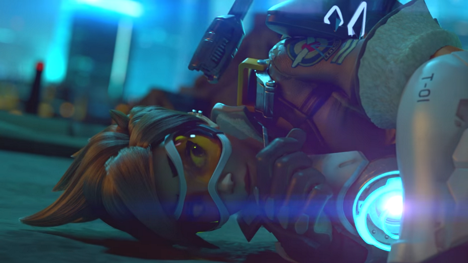 idk if this fits here but I made a fan wallpaper of Tracer OW2  style[1920×1080]. Link to original in the comments. via /r/Overwatch – OW  Highlights