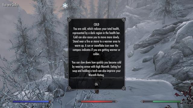 fast travel survival mode skyrim