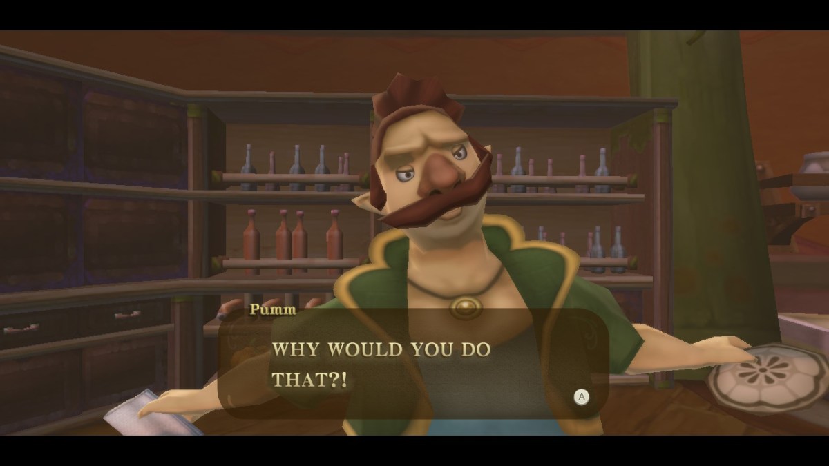 Skyward Sword Knight Commander Location and Pumpkin Soup Quest GameSkinny