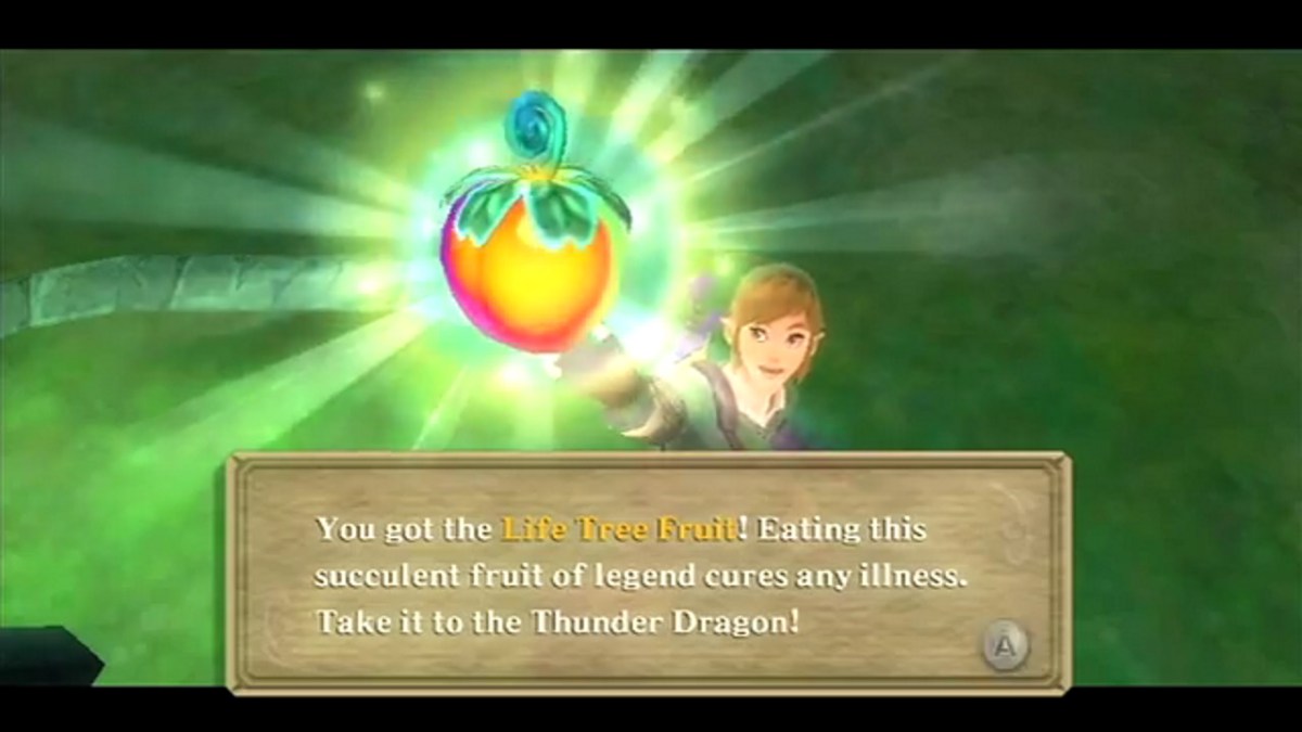 Skyward Sword Where to Plant the Tree of Life GameSkinny