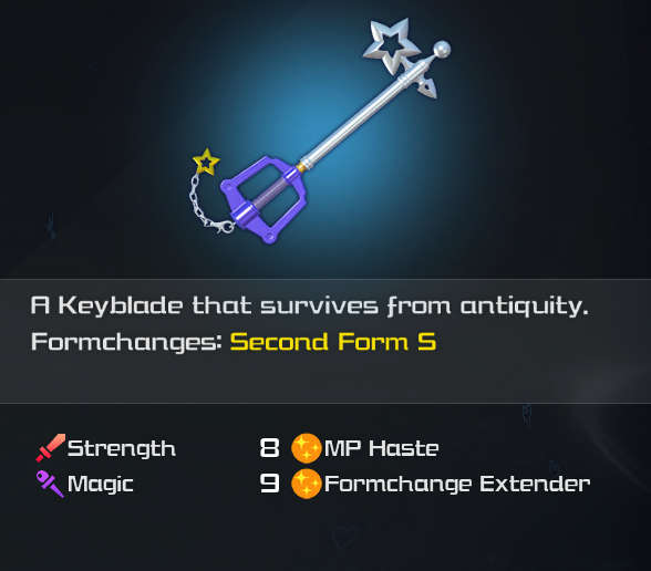 kh3 starlight keyblade