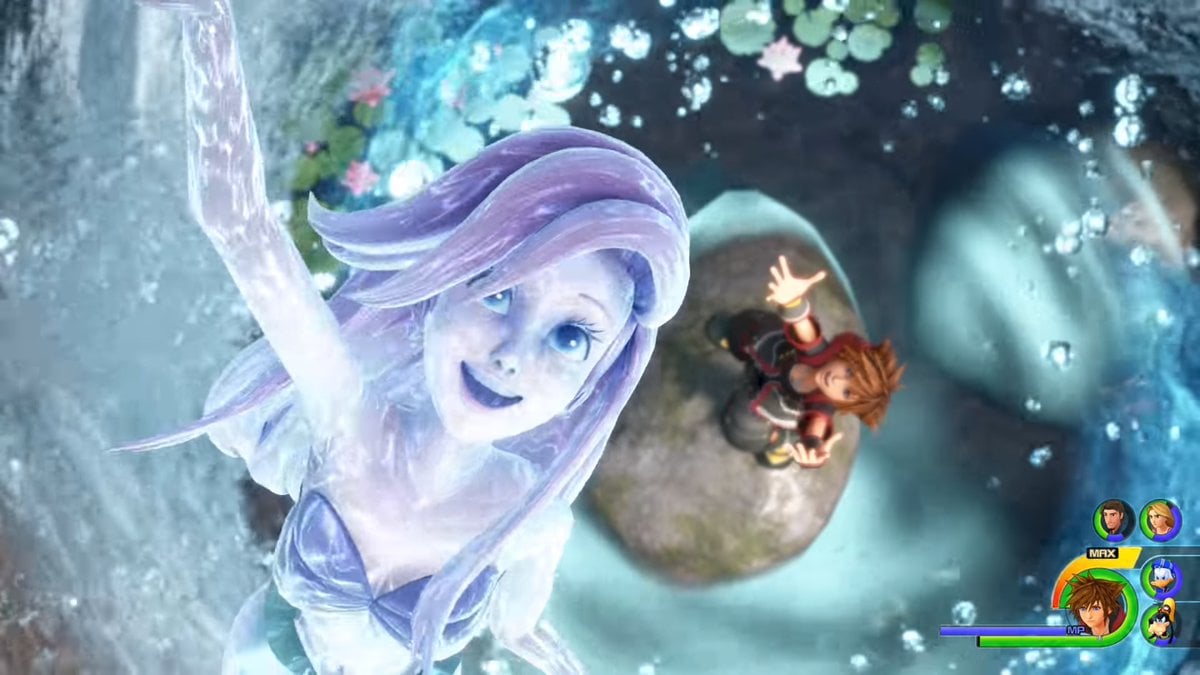 Ariel will be a new summon in Kingdom Hearts 3
