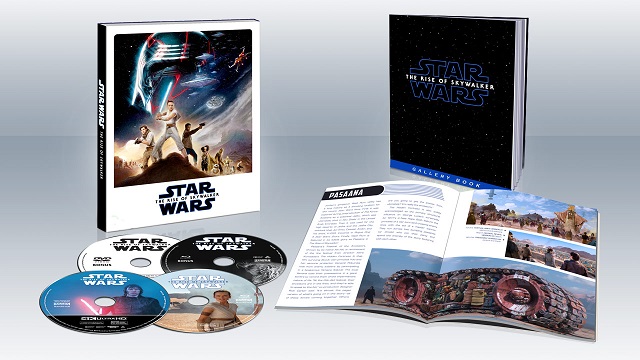 Target's special edition Bluray for The Rise of Skywalker home release.