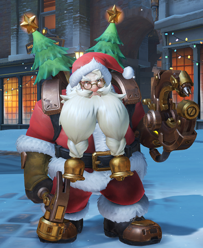 overwatch torbjorn winter skin