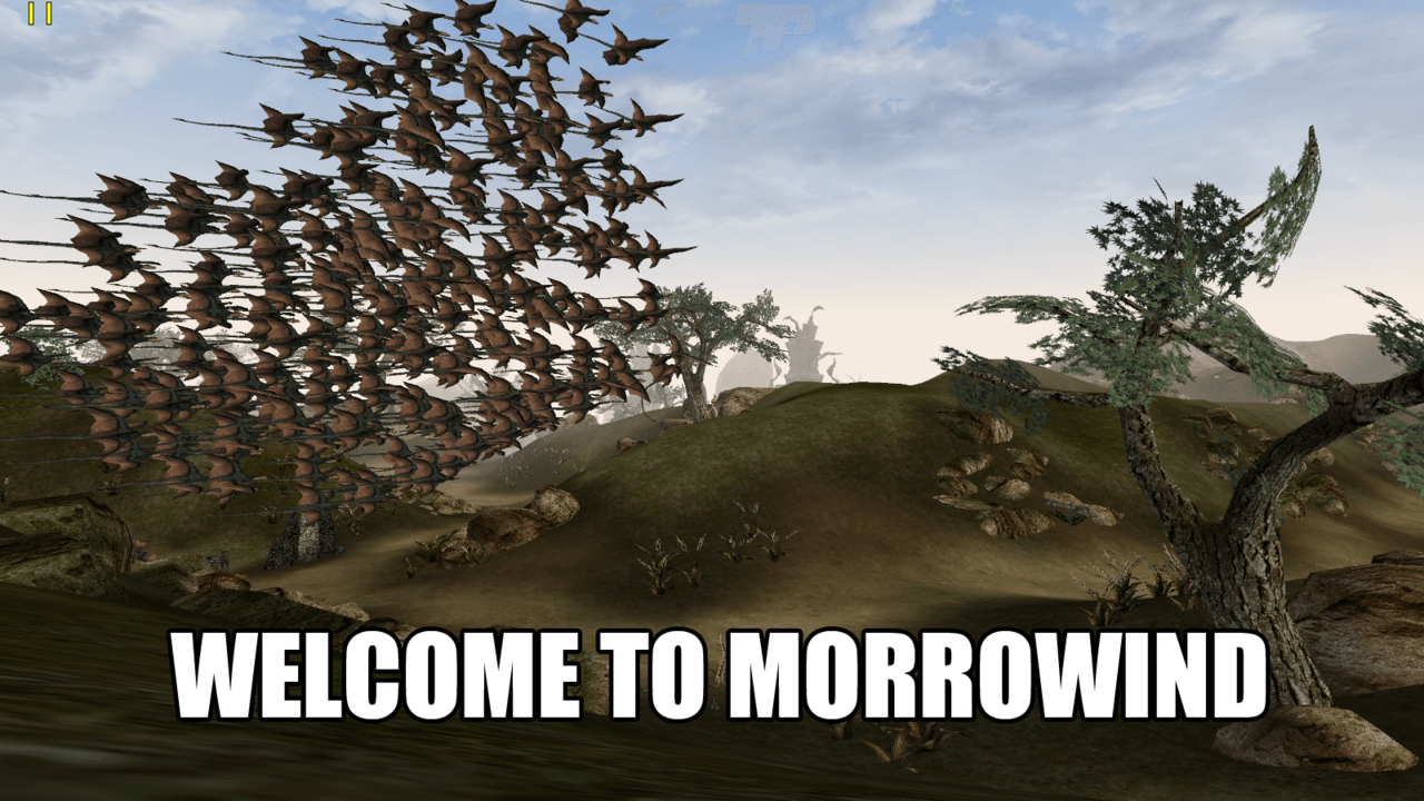 Morrowind Cliff Racers Flock