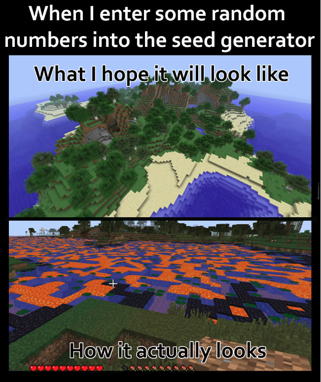 Crappy magma minecraft seed