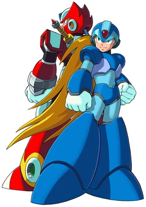 The iconic Mega Man X in all his glory