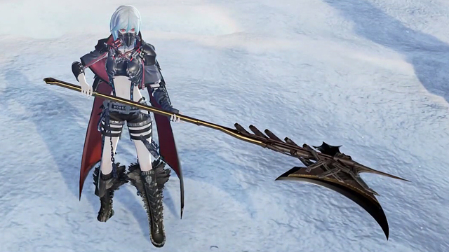 Code Vein Halberd: Black Halberd