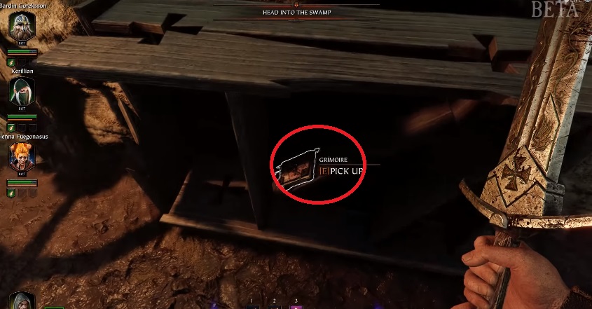 Location of War Camp Grimoire one in vermintide 2