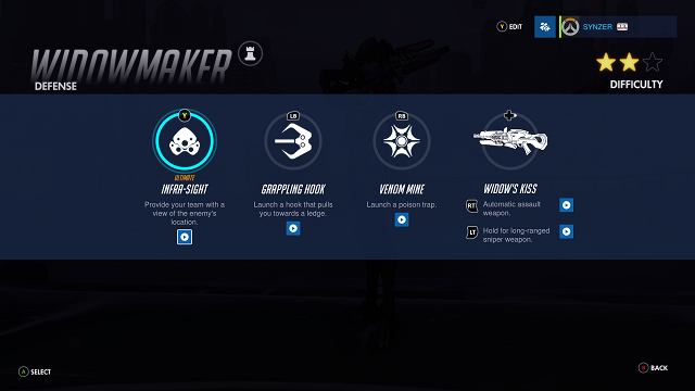 Overwatch Widowmaker abilities 